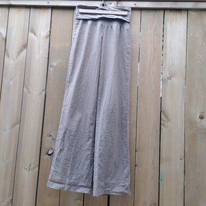 Lady Dutch Linen/Cotton Wide Leg Trousers XS